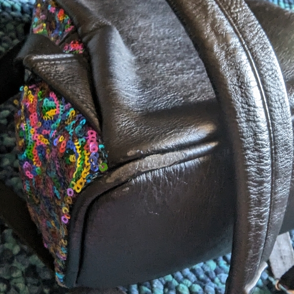 Disney Parks Rainbow Sequins Mini Back Pack - Picture 8 of 15